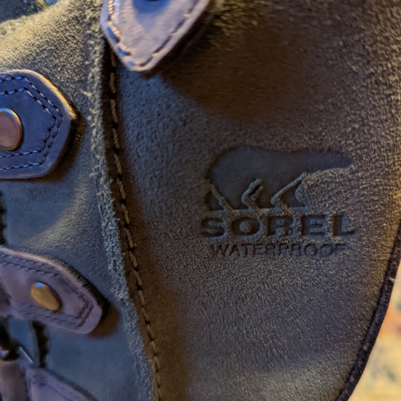 NIB SOREL 'Joan of Arctic Premium' Waterproof Snow Boots in Peatmoss Size 7 - Picture 10 of 12